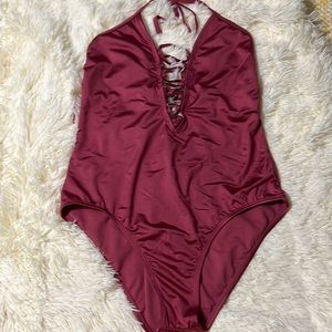 Sexy Rose One Piece Swimsuit